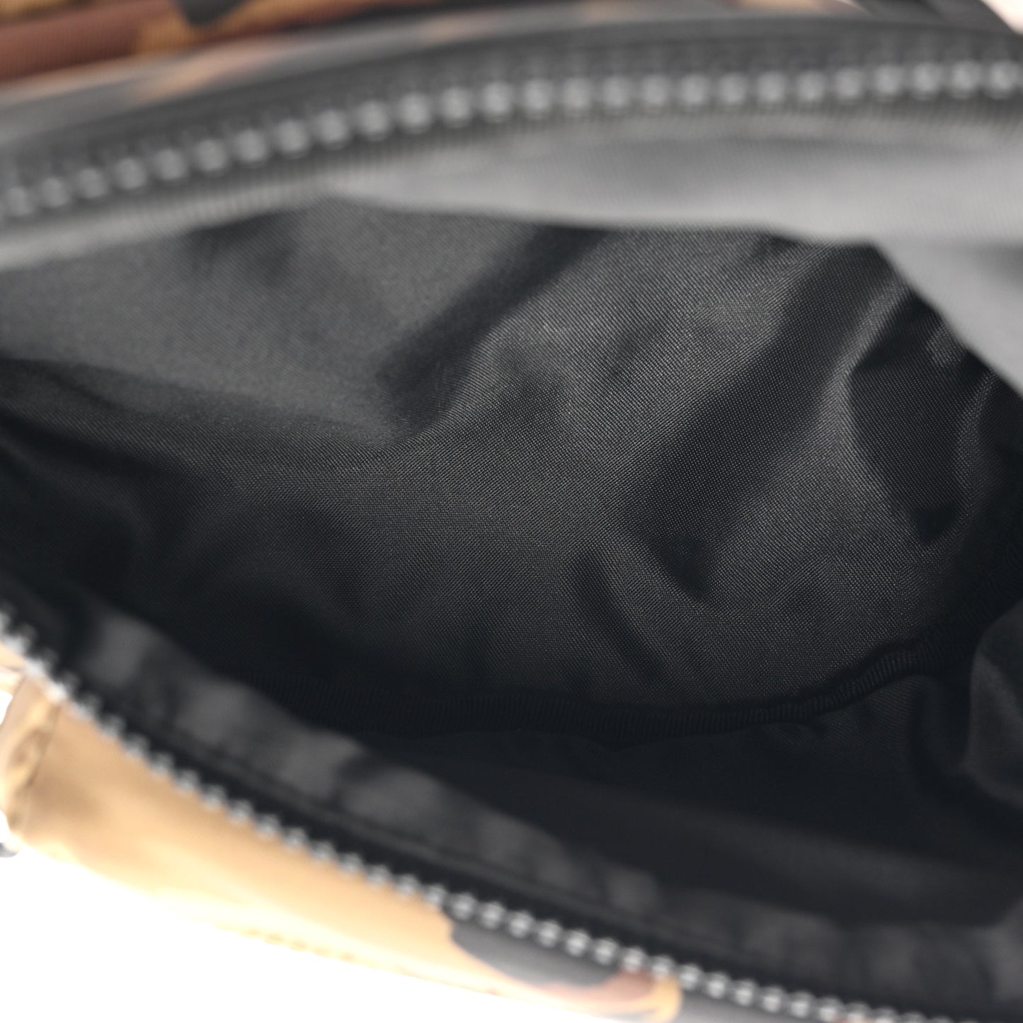 Nylon Logo Belt Bag Camouflage