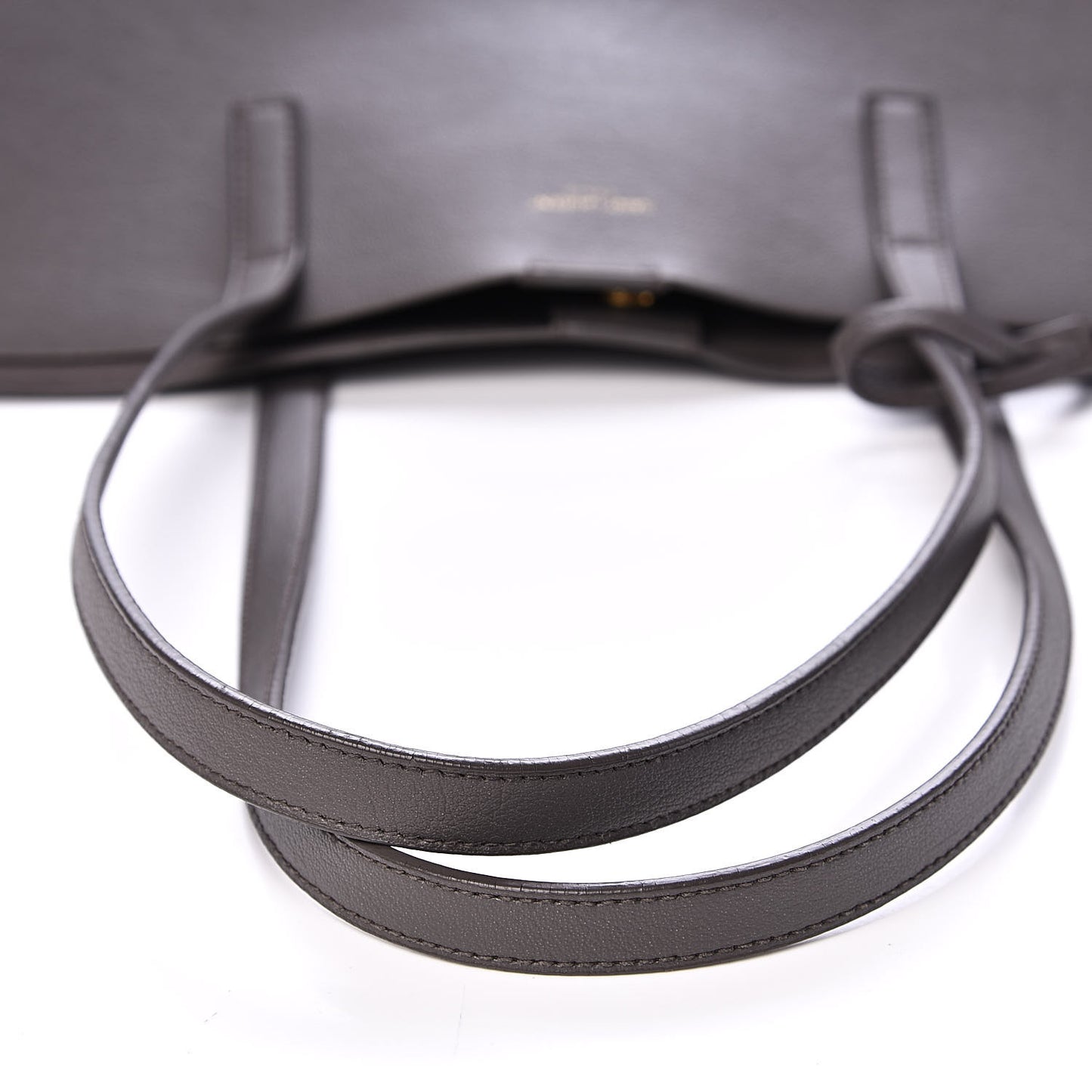 Calfskin Large Shopping Tote Earth