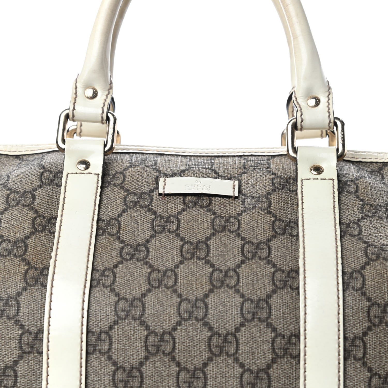 Gucci GG Plus Monogram Joy Medium Boston Off White 12 of 12