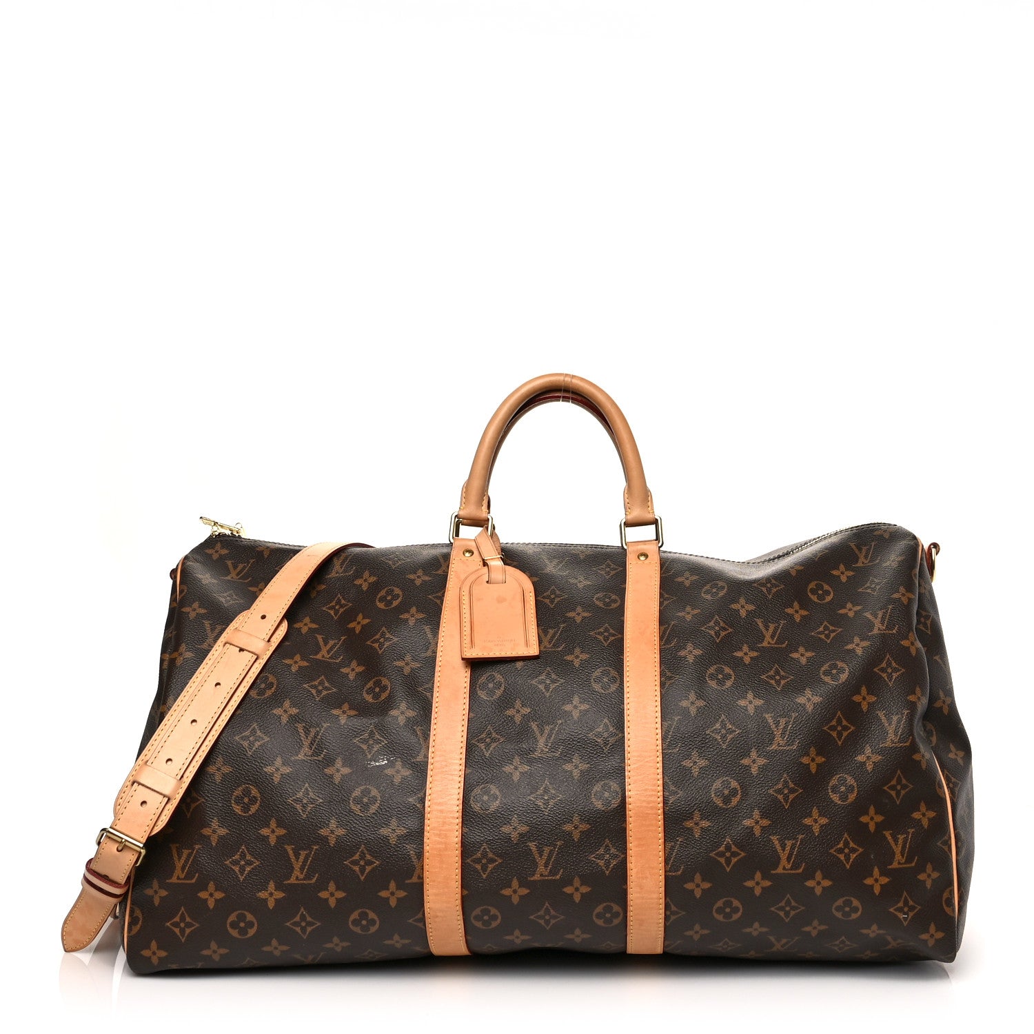 Louis Vuitton Monogram Keepall Bandouliere 55 1 of 16