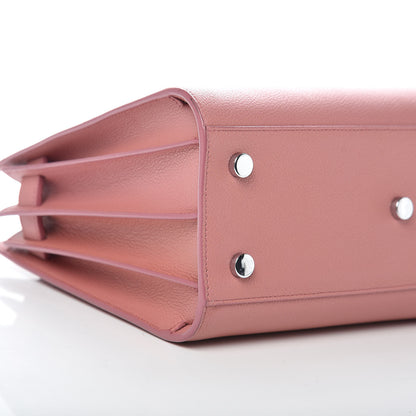 Saint Laurent Grained Calfskin Baby Sac De Jour Dark Rose 8 of 13