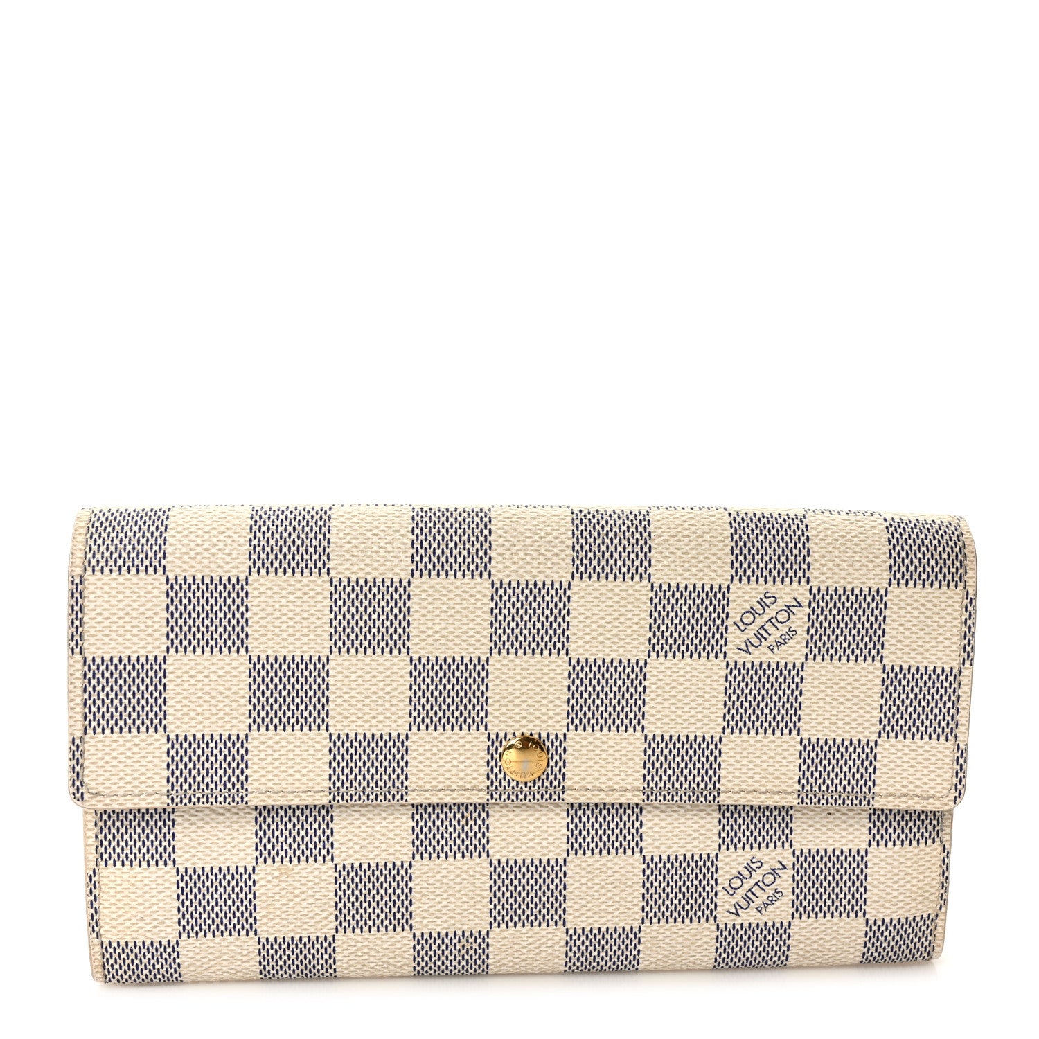 Louis Vuitton Damier Azur Sarah Wallet 1 of 6