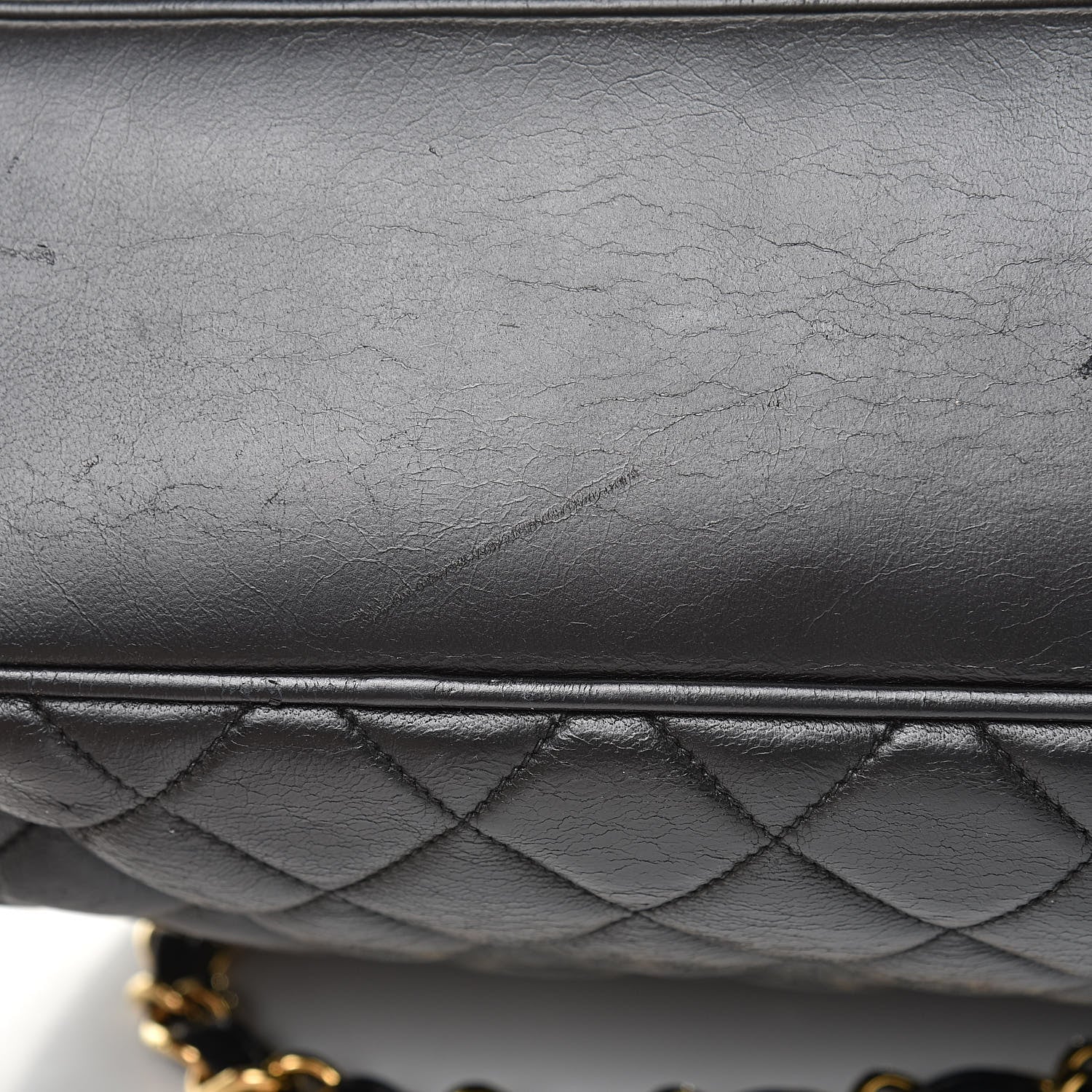 Chanel Lambskin Quilted Shoulder Bag Black 16 of 21