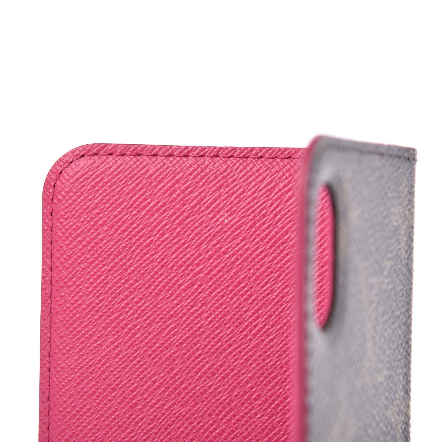 Louis Vuitton Monogram iPhone X Folio Case Rose Pop 7 of 7
