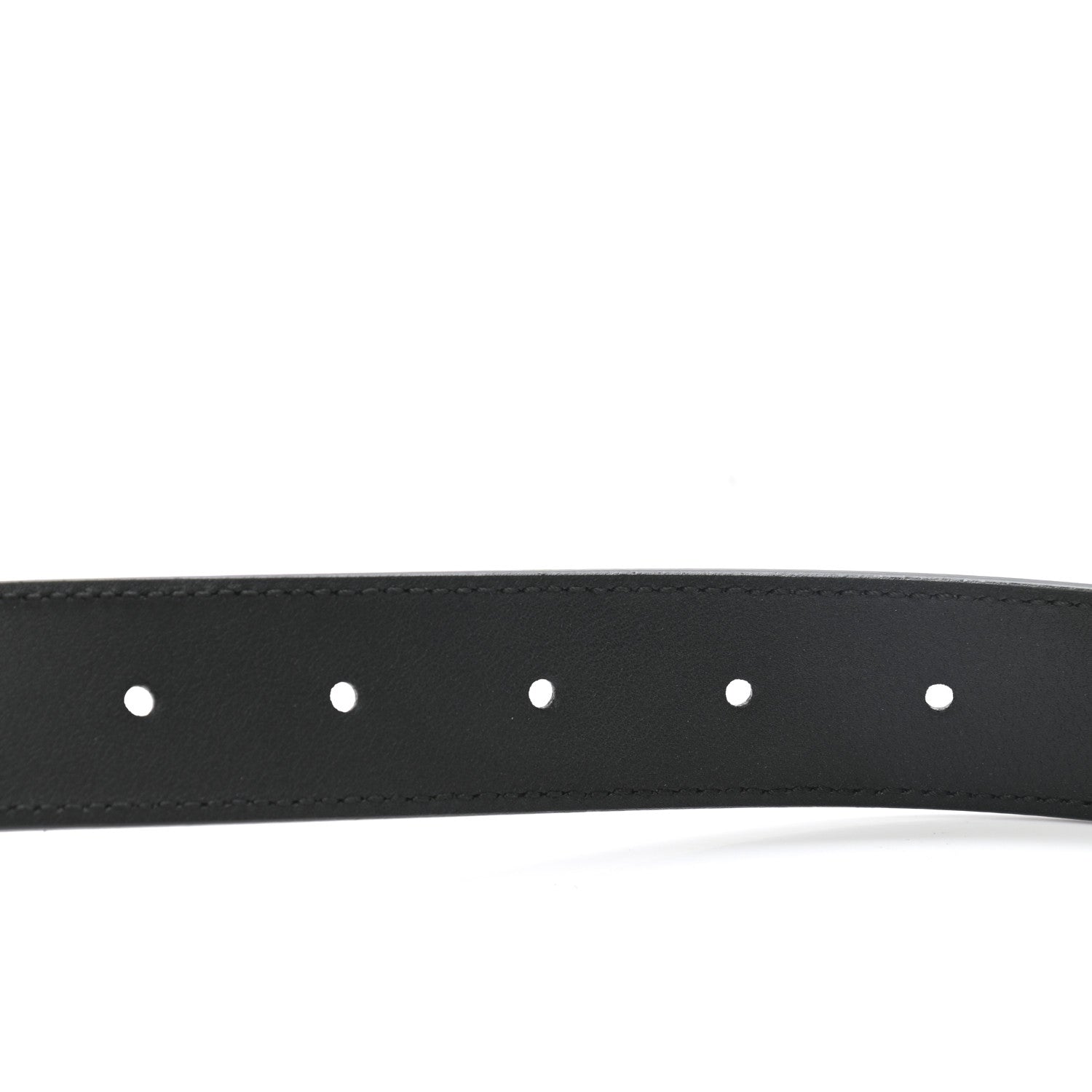 Gucci Calfskin Double G 30mm Belt 75 30 Black 4 of 5