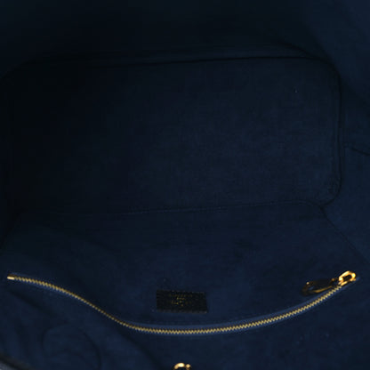 Louis Vuitton Empreinte Monogram Giant Neverfull MM Black 6 of 9