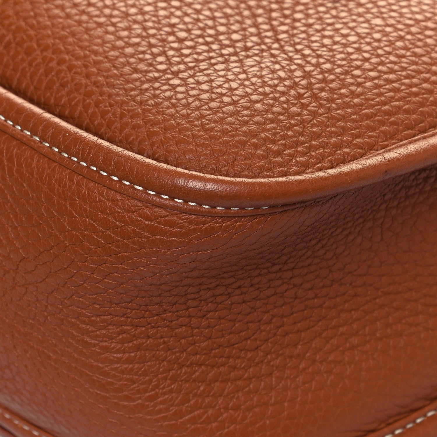 Hermes Taurillon Clemence Evelyne III GM Gold 10 of 13