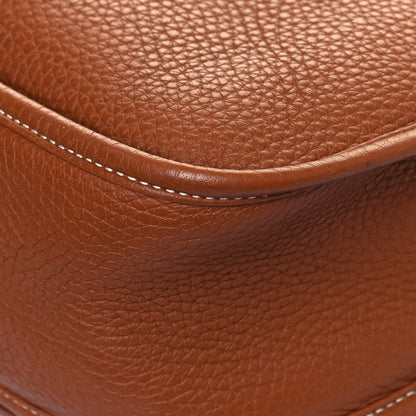 Hermes Taurillon Clemence Evelyne III GM Gold 10 of 13