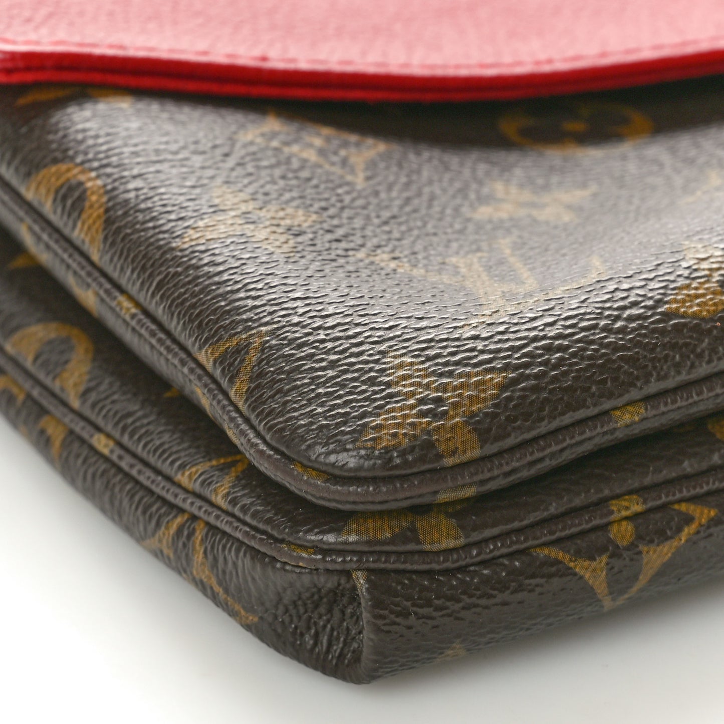 Monogram Twice Pochette Cherry