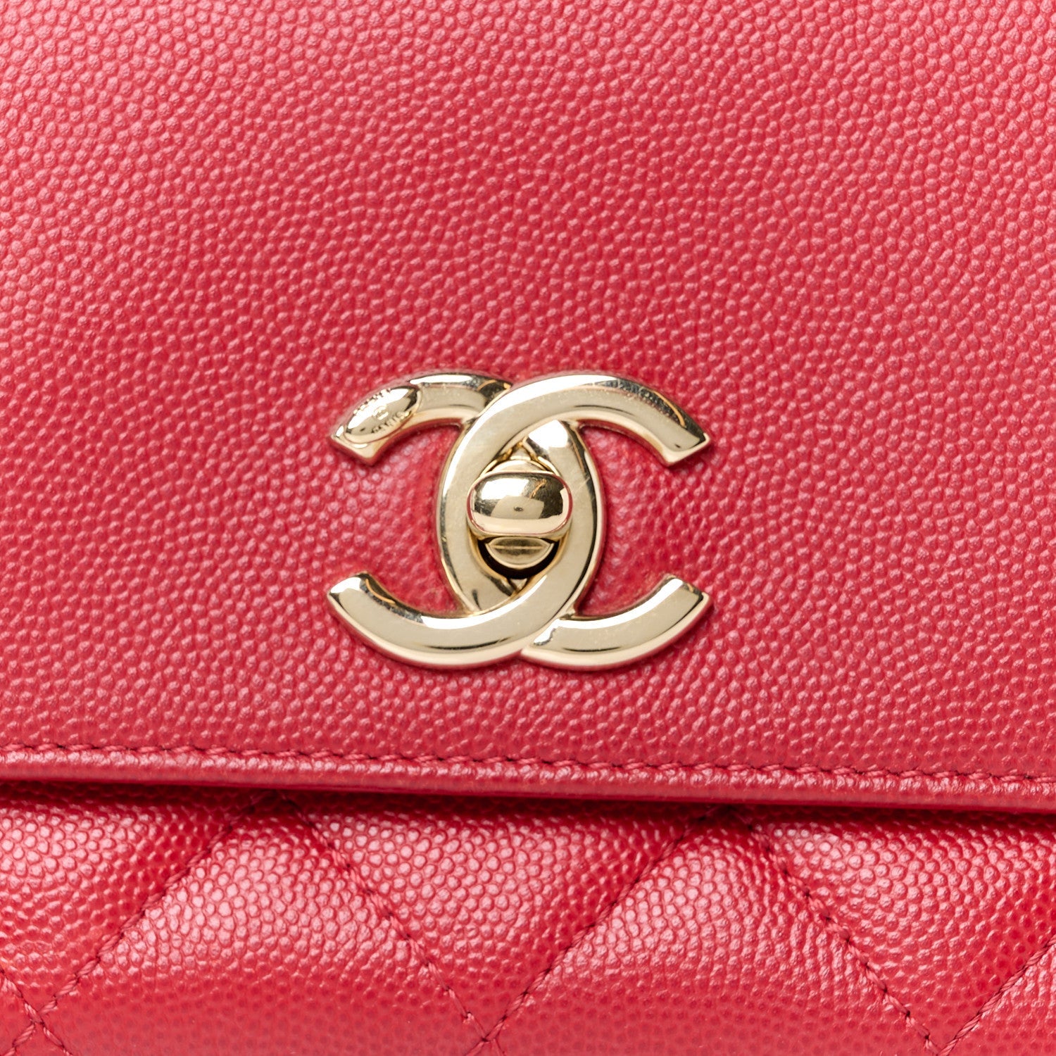 Chanel Caviar Quilted Small Business Affinity Flap Red 9 of 11