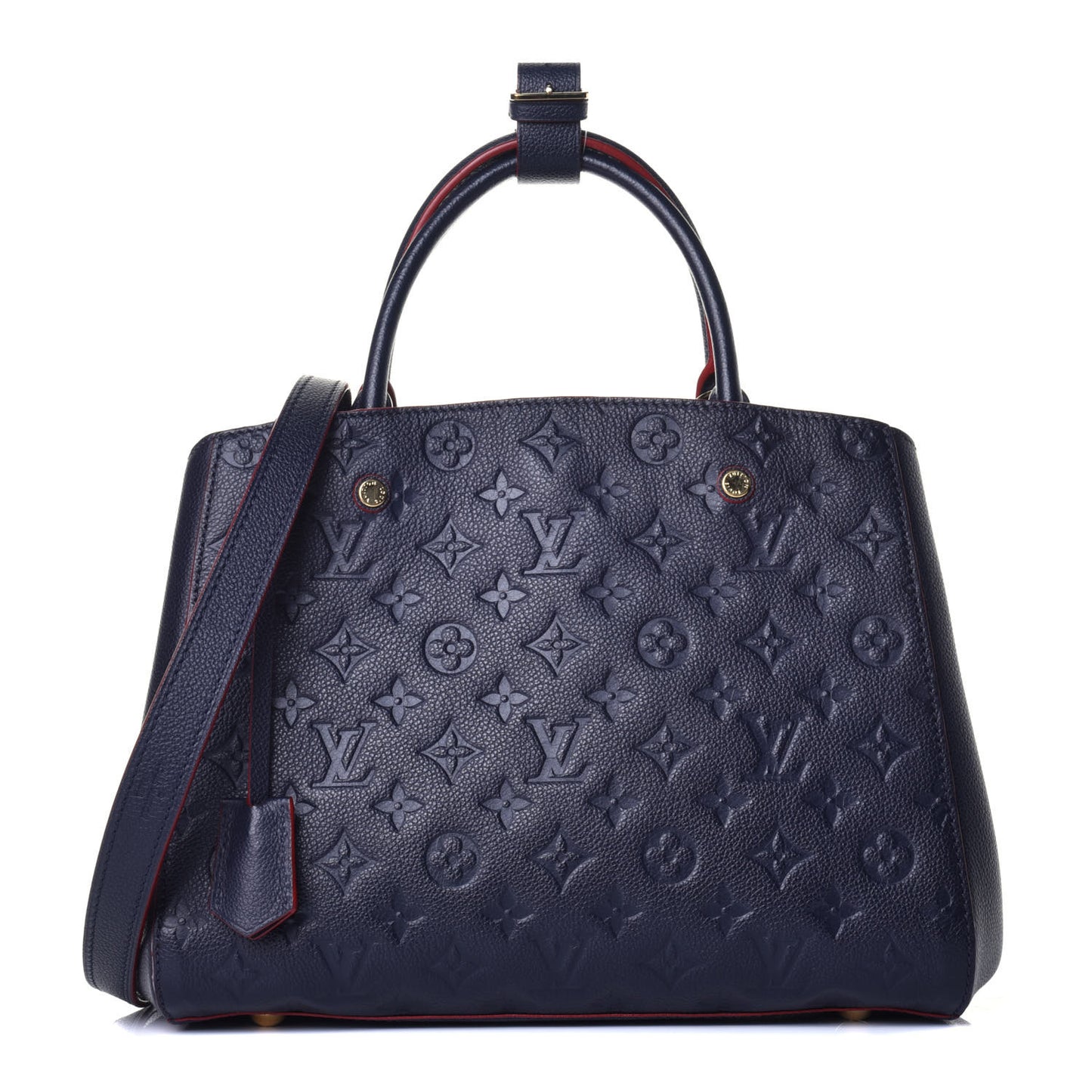 Empreinte Montaigne MM Marine Rouge