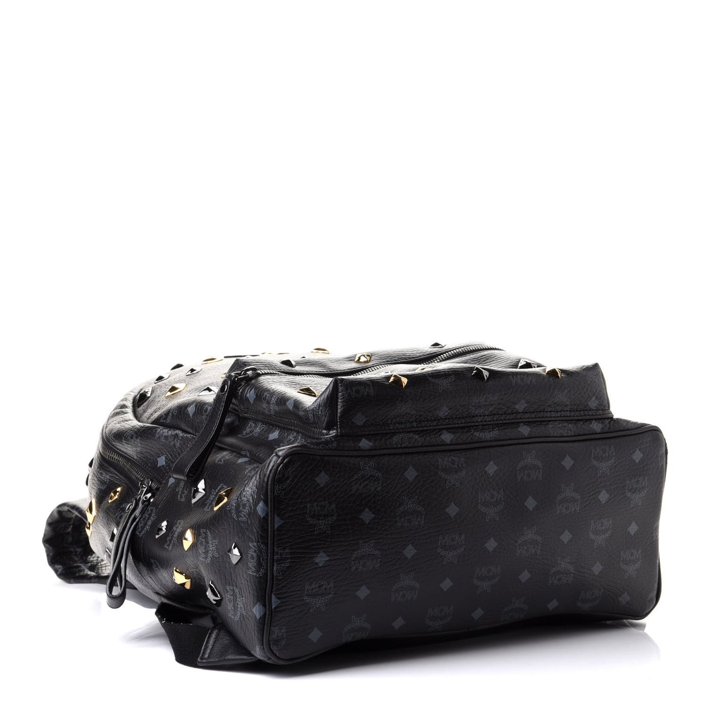 Visetos Medium Studded Stark Backpack Black