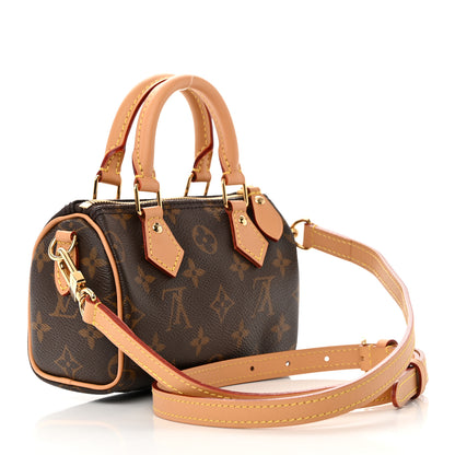 Louis Vuitton Monogram Nano Speedy Bandouliere 3 of 11