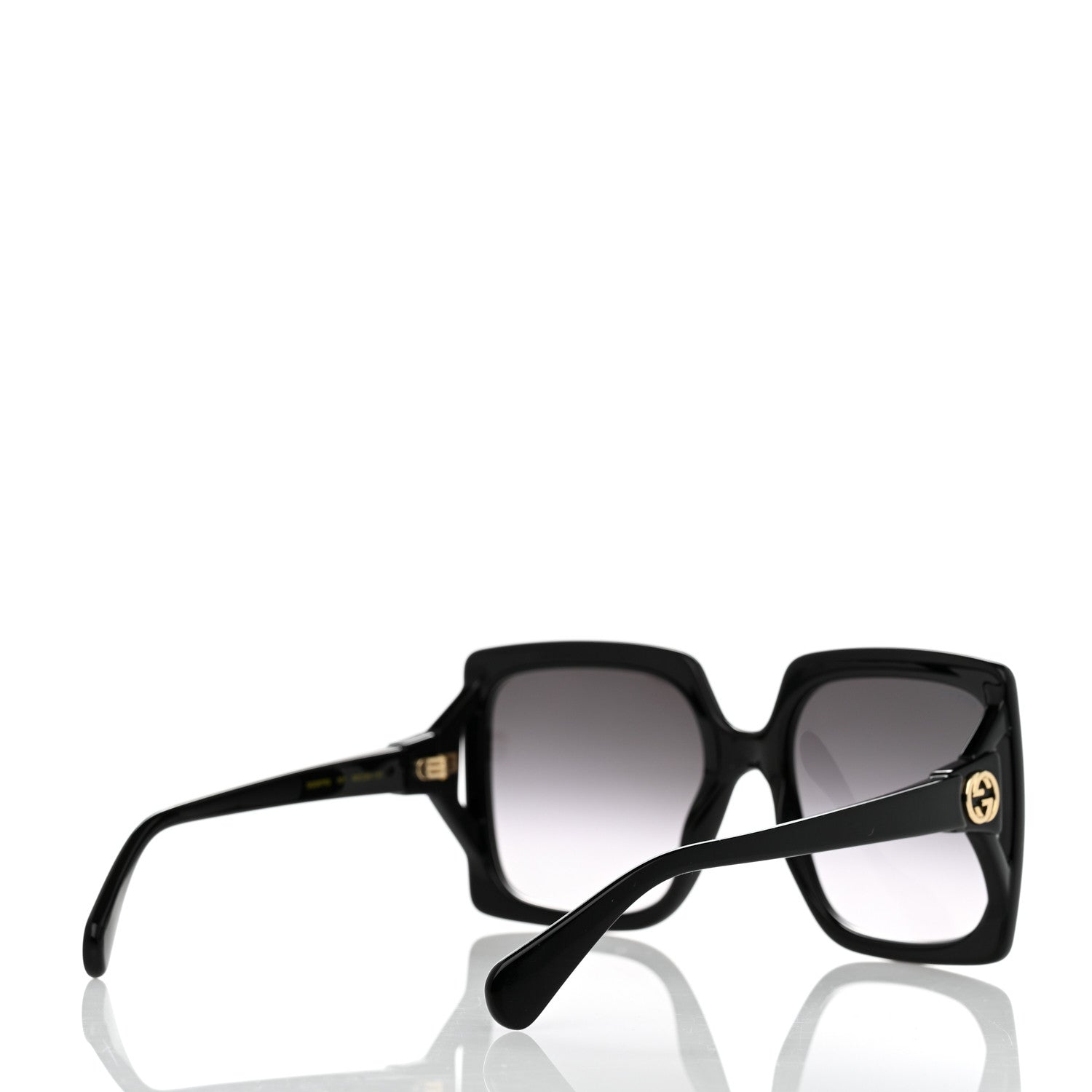 Gucci Acetate Square Frame Sunglasses GG0876S Black 4 of 8