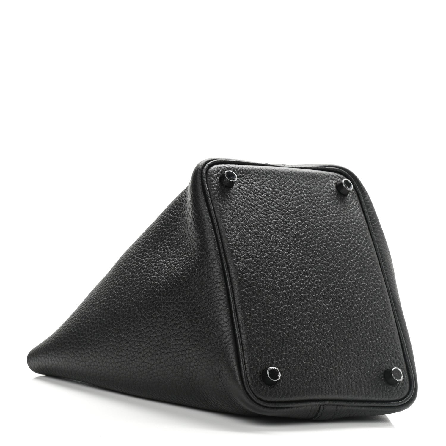 Hermes Taurillon Clemence Monochrome Picotin Lock 18 PM Black 5 of 10