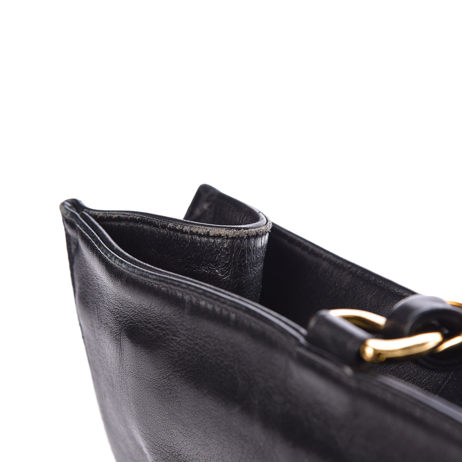 Chanel Lambskin CC Tote Black 15 of 17