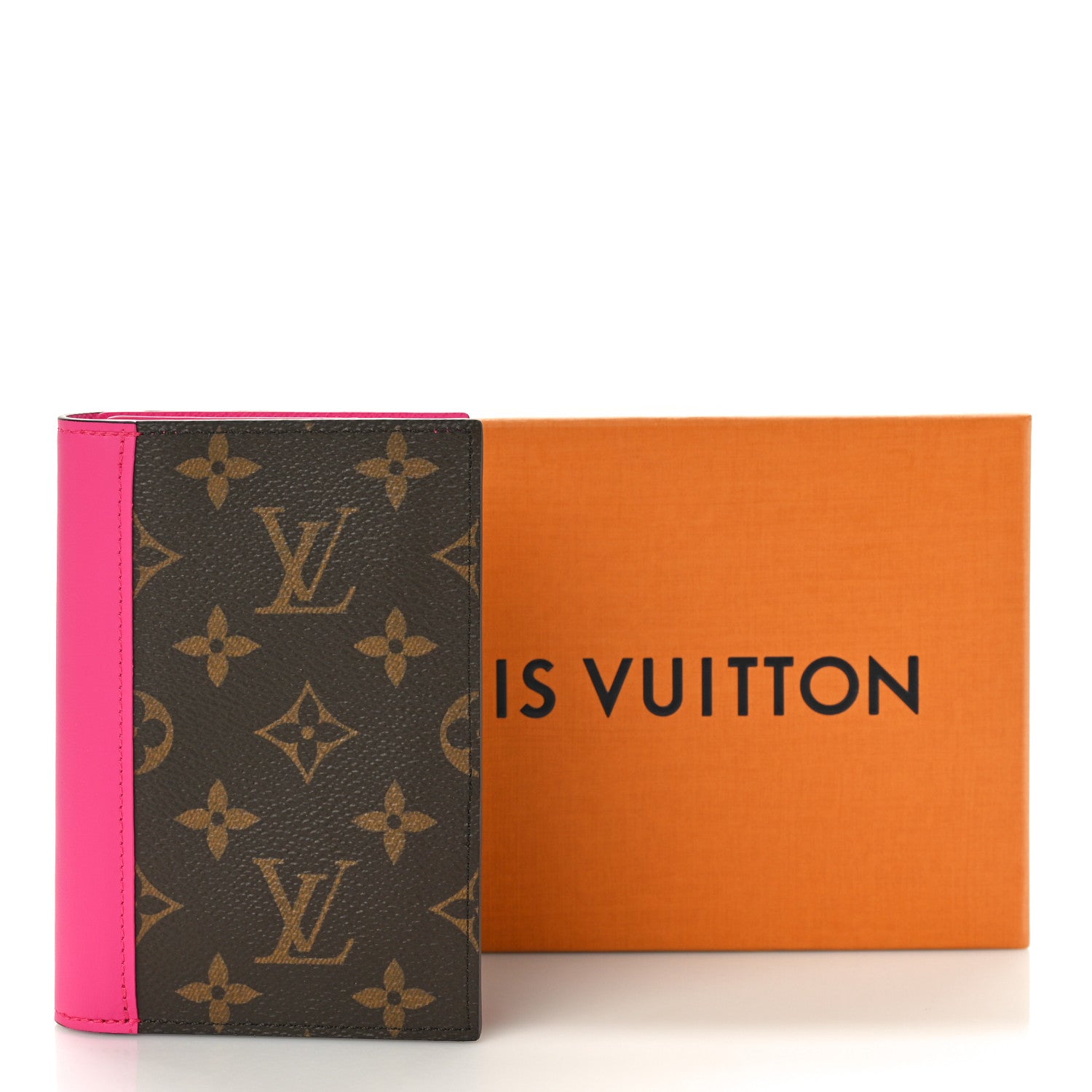 Louis Vuitton Monogram Macassar Passport Cover Fuchsia 8 of 8