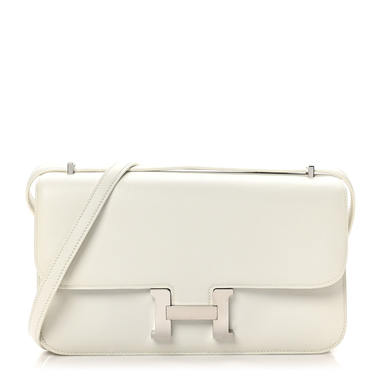 Hermes Evergrain Constance Elan 25 White 1 of 10