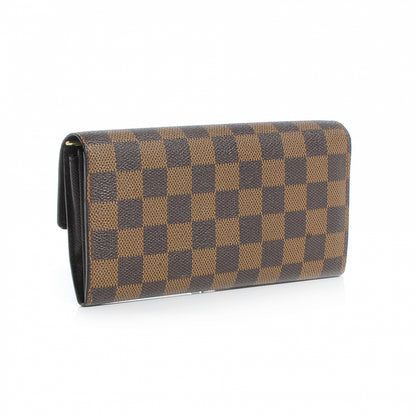 Louis Vuitton Damier Ebene Sarah Wallet 3 of 7