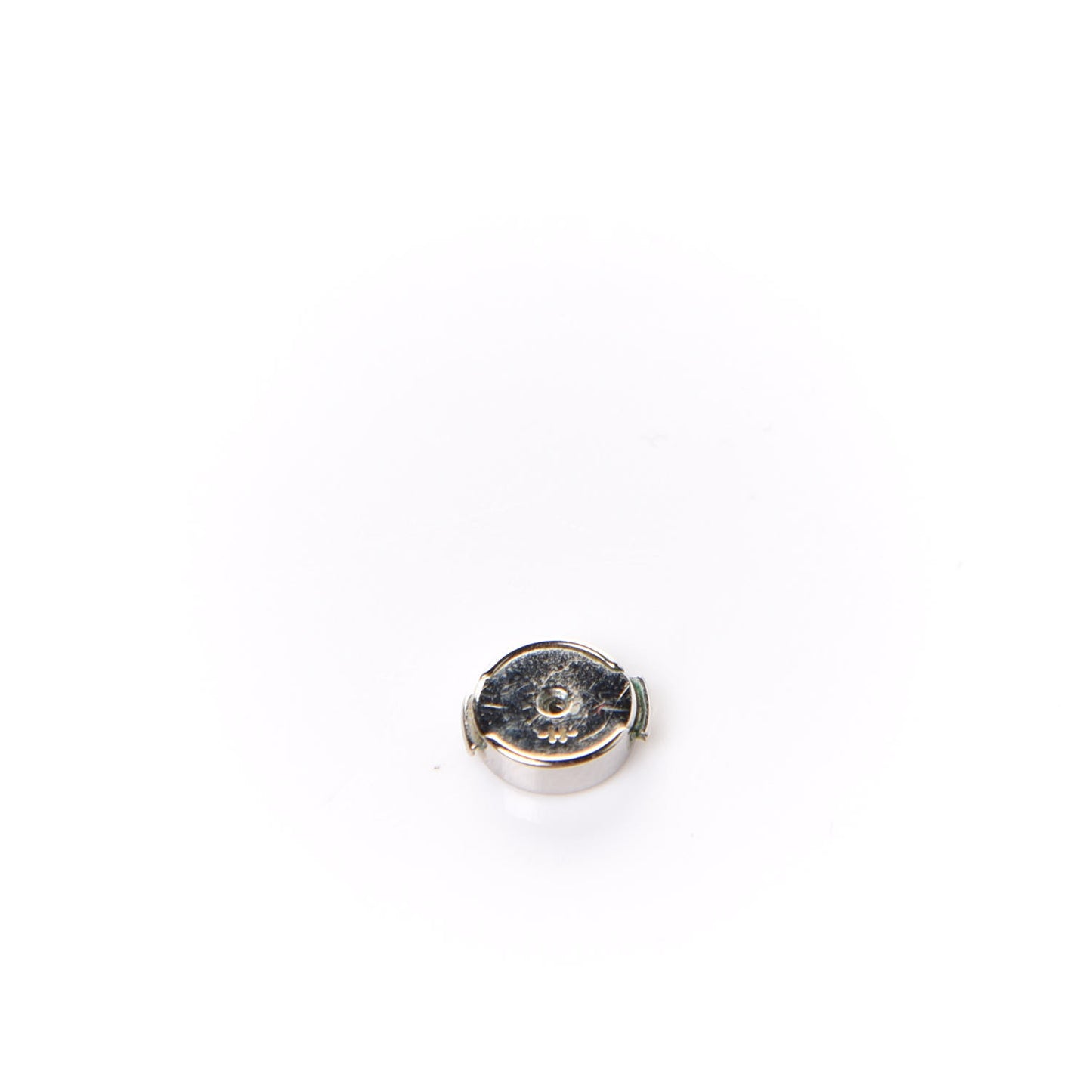 Palladium Lacquered Cage d'H Earrings Rose Indien