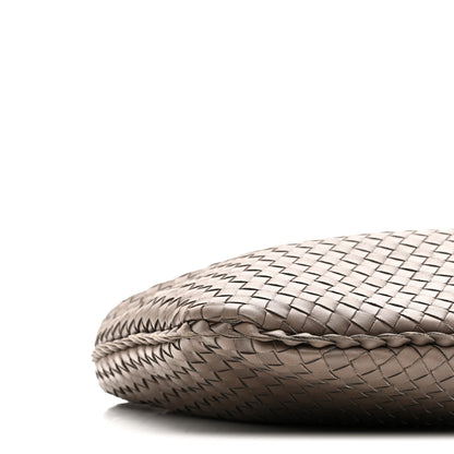 Bottega Veneta Nappa Intrecciato Medium Veneta Hobo Fume 9 of 10