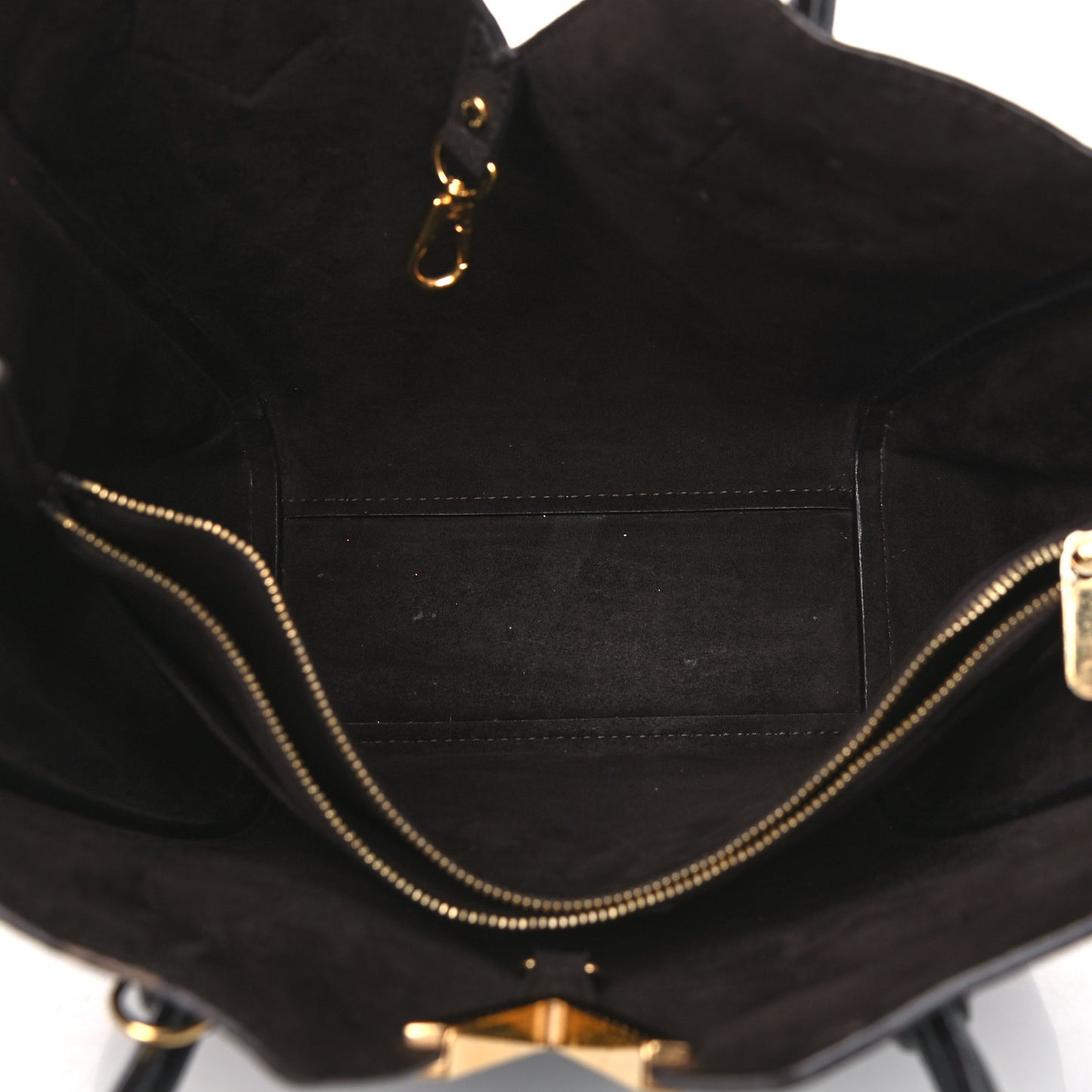 Calfskin Monogram Kimono Tote PM Black