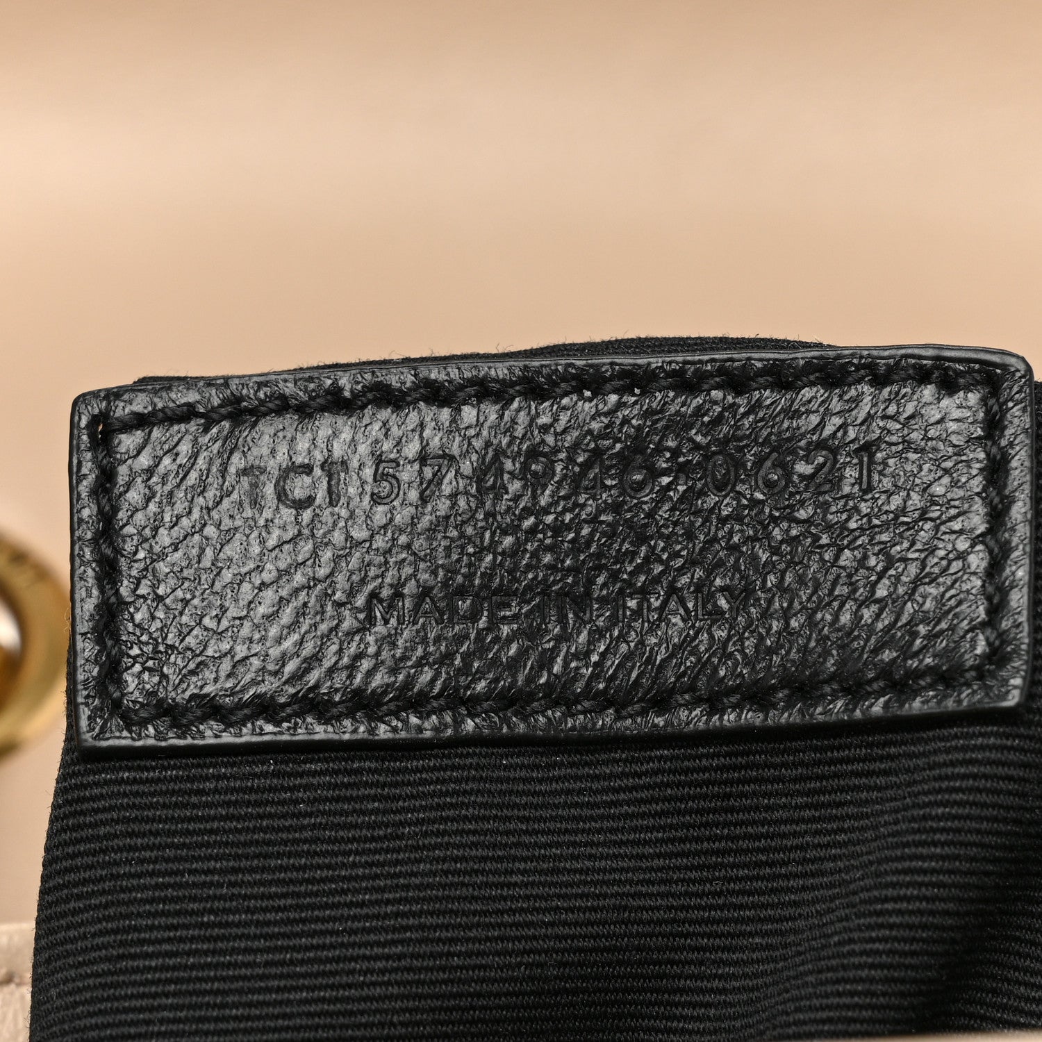 Saint Laurent Calfskin Y Quilted Monogram Medium Loulou Chain Satchel Dark Beige 5 of 22