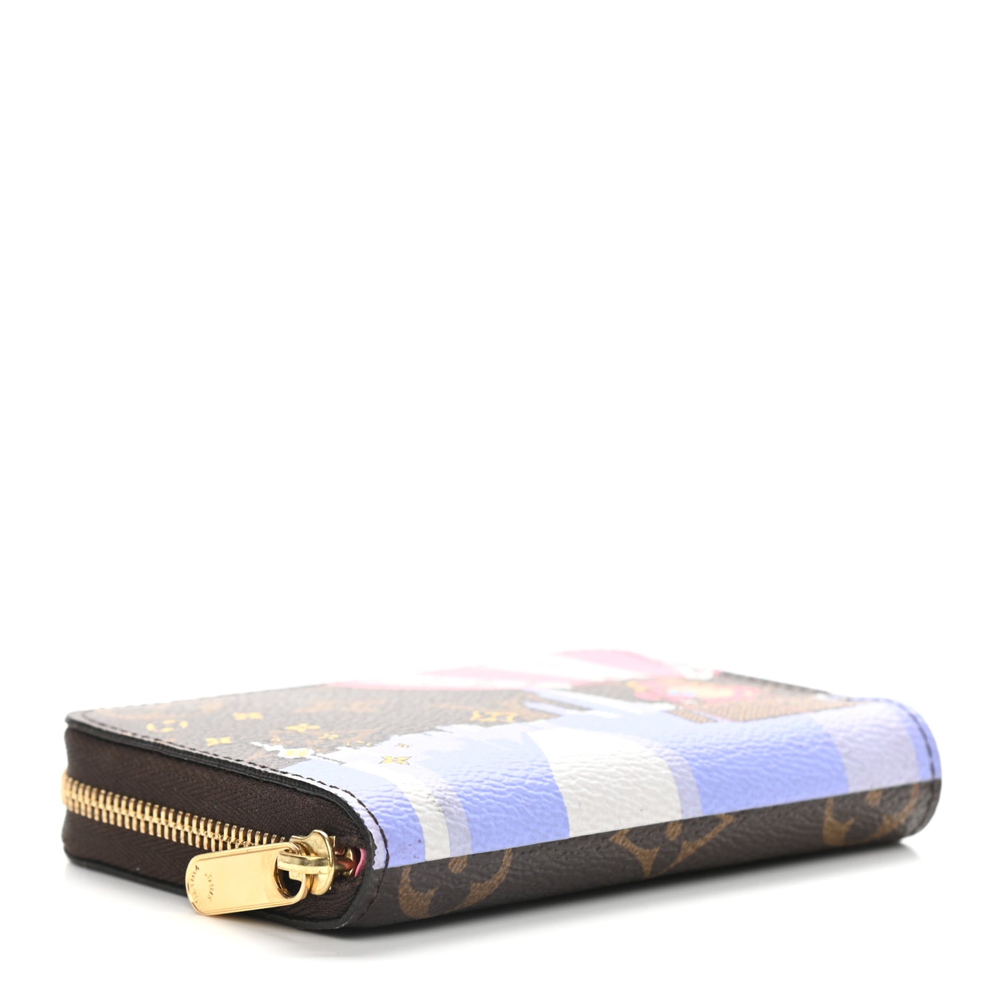 Monogram 2019 Christmas Animation Zippy Coin Purse