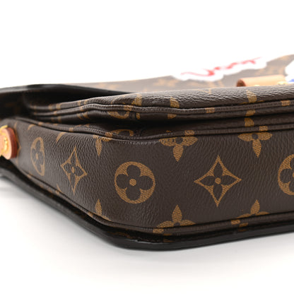 Louis Vuitton Monogram Patches Pochette Metis 6 of 7