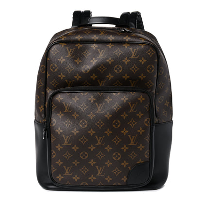 Louis Vuitton Monogram Macassar Dean Backpack 1 of 12