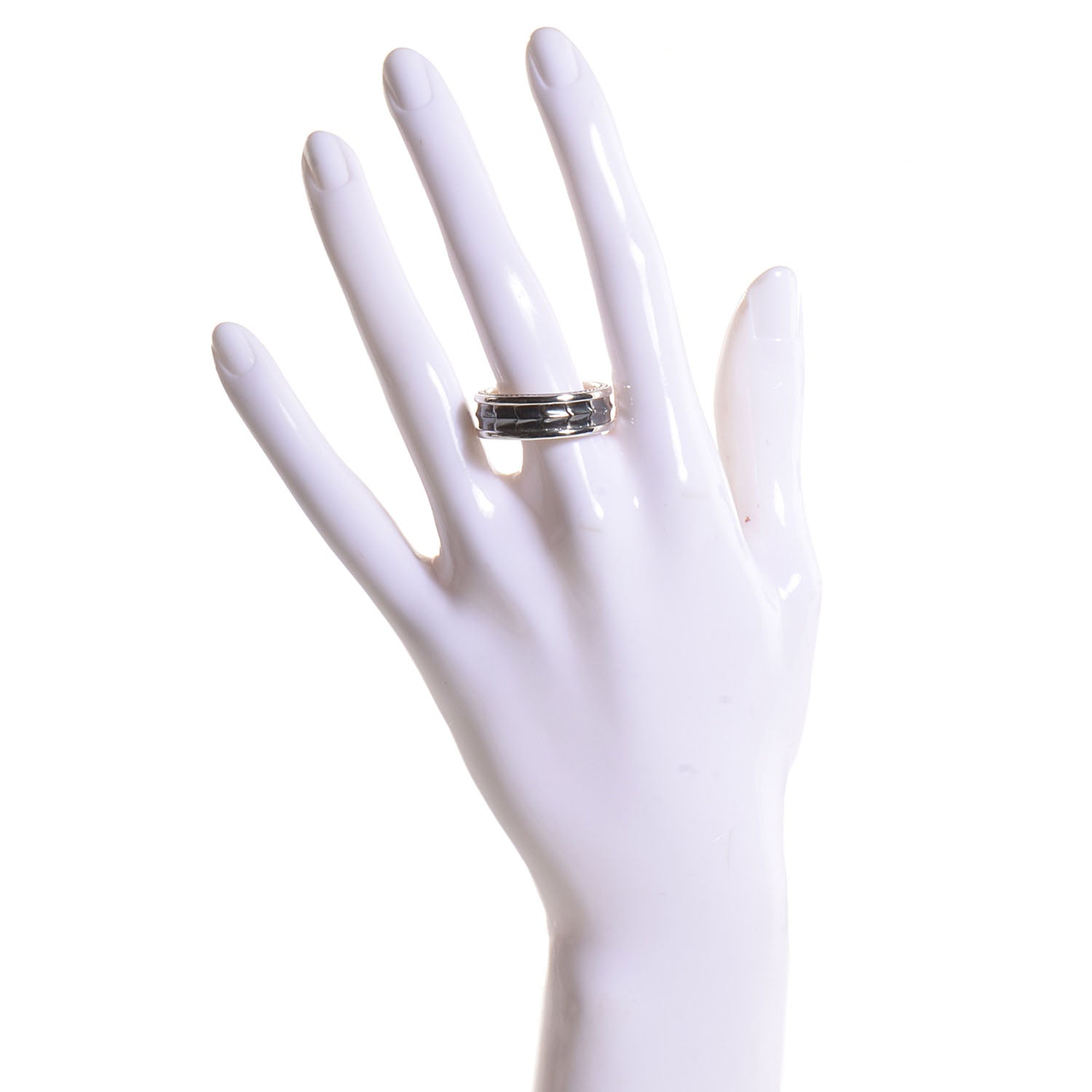 David Yurman Sterling Silver Armory Narrow Band Ring 9.5 2 of 6