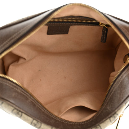 Gucci GG Supreme Monogram Web Small Ophidia Shoulder Bag Brown 5 of 10