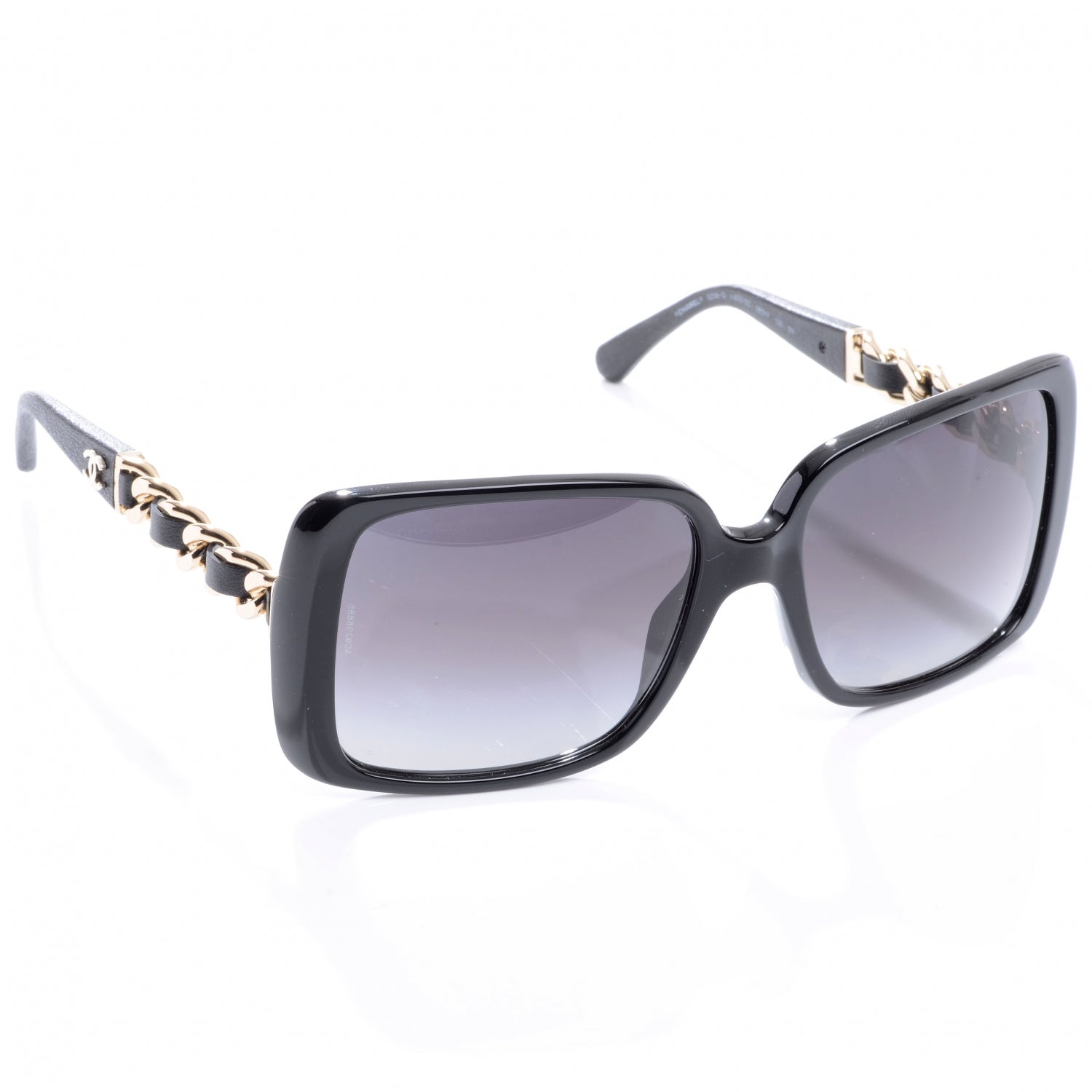 Chanel Chain Sunglasses 5208Q Black 3 of 5