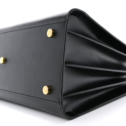 Saint Laurent Calfskin Small Sac De Jour Black Fuchsia 10 of 14