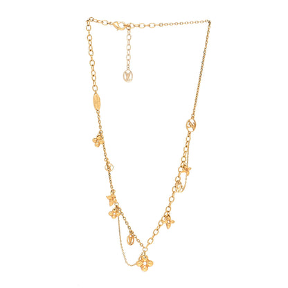Louis Vuitton Metal Blooming Supple Necklace Gold 3 of 6