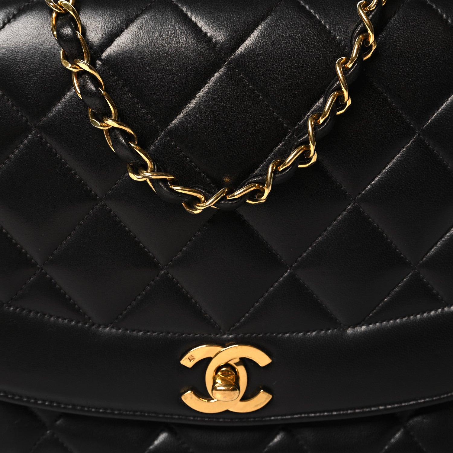 Chanel Lambskin Medium Single Flap Black 8 of 10