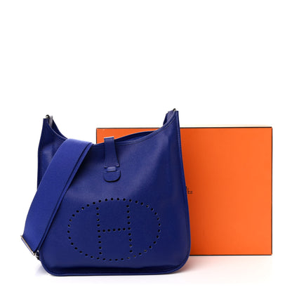 Hermes Epsom Evelyne III GM Bleu Electrique 13 of 13