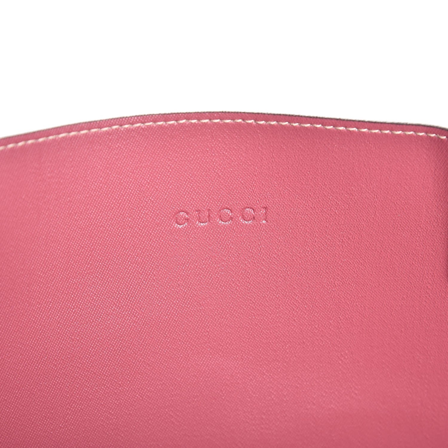 Gucci GG Supreme Monogram Blooms Large Reversible Tote Beige Multicolor Dry Rose 11 of 15