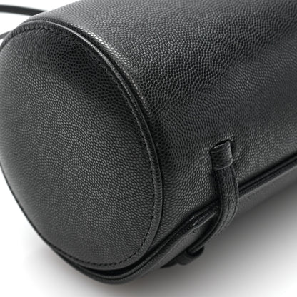 Chanel Shiny Caviar Preppy Coco Small Bowling Bag Black 9 of 10