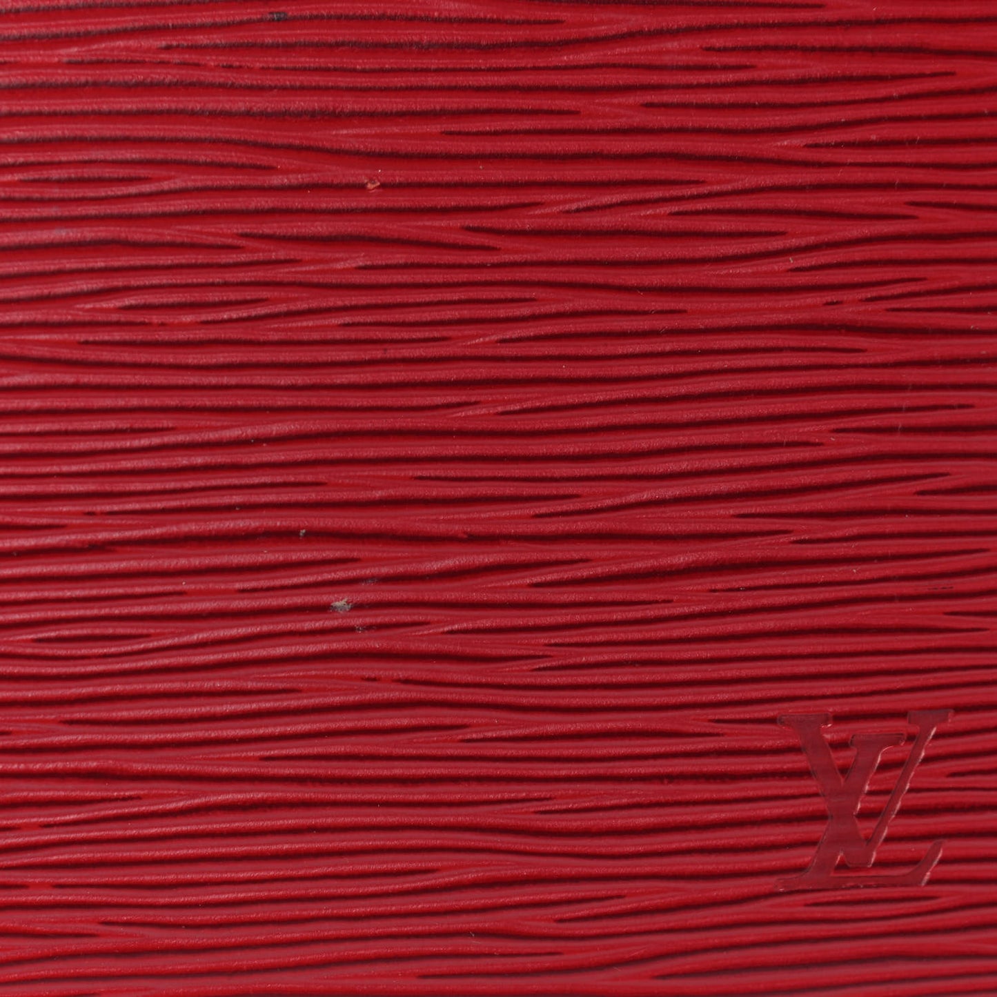 Epi Pochette Accessories 24 Castillan Red
