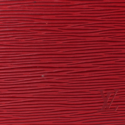 Louis Vuitton Epi Pochette Accessories 24 Castillan Red 7 of 9