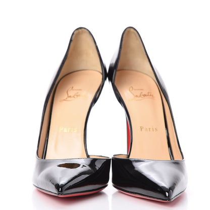 Christian Louboutin Patent Iriza 100 Pumps 40 Black 2 of 8