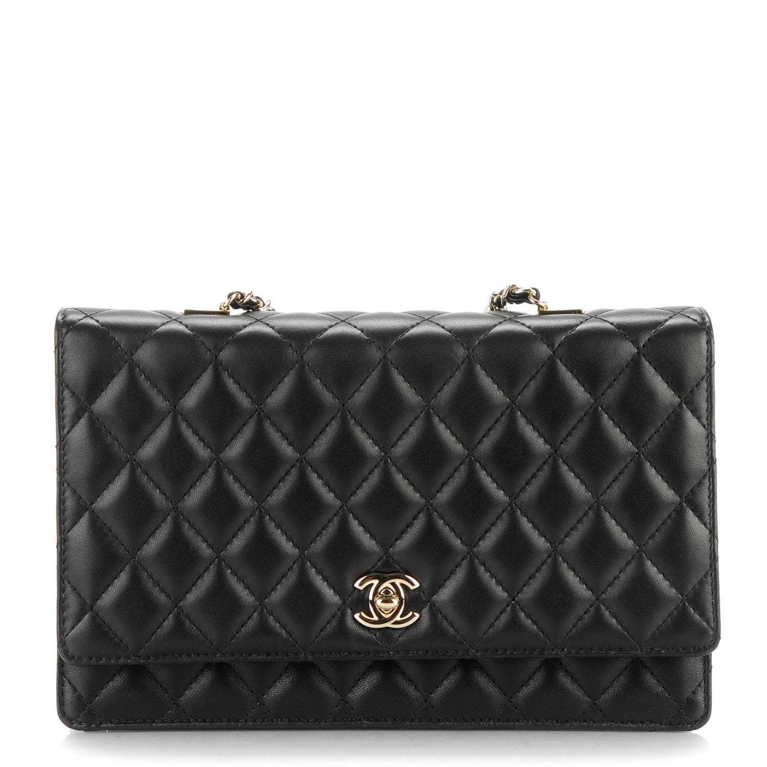 Chanel Lambskin Quilted Fantasy Pearl Flap Black 1 of 8