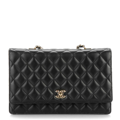 Chanel Lambskin Quilted Fantasy Pearl Flap Black 1 of 8