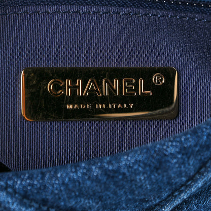 Chanel Denim Quilted Medium Chanel 19 Flap Blue 6 of 12