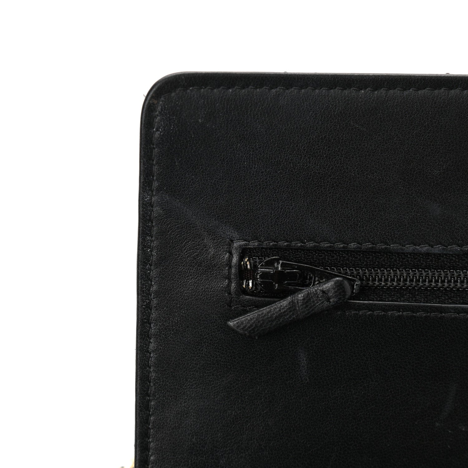 Chanel Lambskin Quilted Trendy CC Wallet On Chain WOC Black 13 of 13