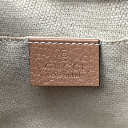 Gucci Pebbled Calfskin Small Soho Disco Bag Camelia 6 of 18