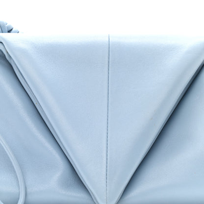 Bottega Veneta Lambskin BV Trine Clutch Ice 8 of 10