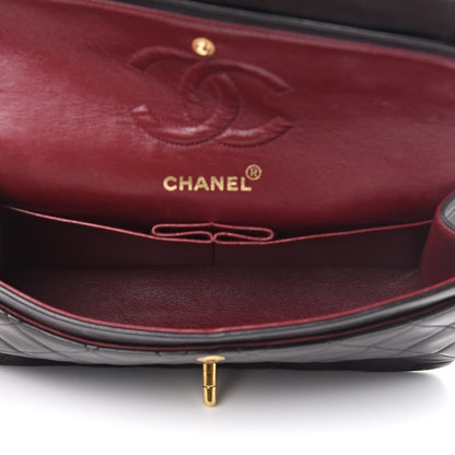 Chanel Lambskin Quilted Small Double Flap Black 5 of 17