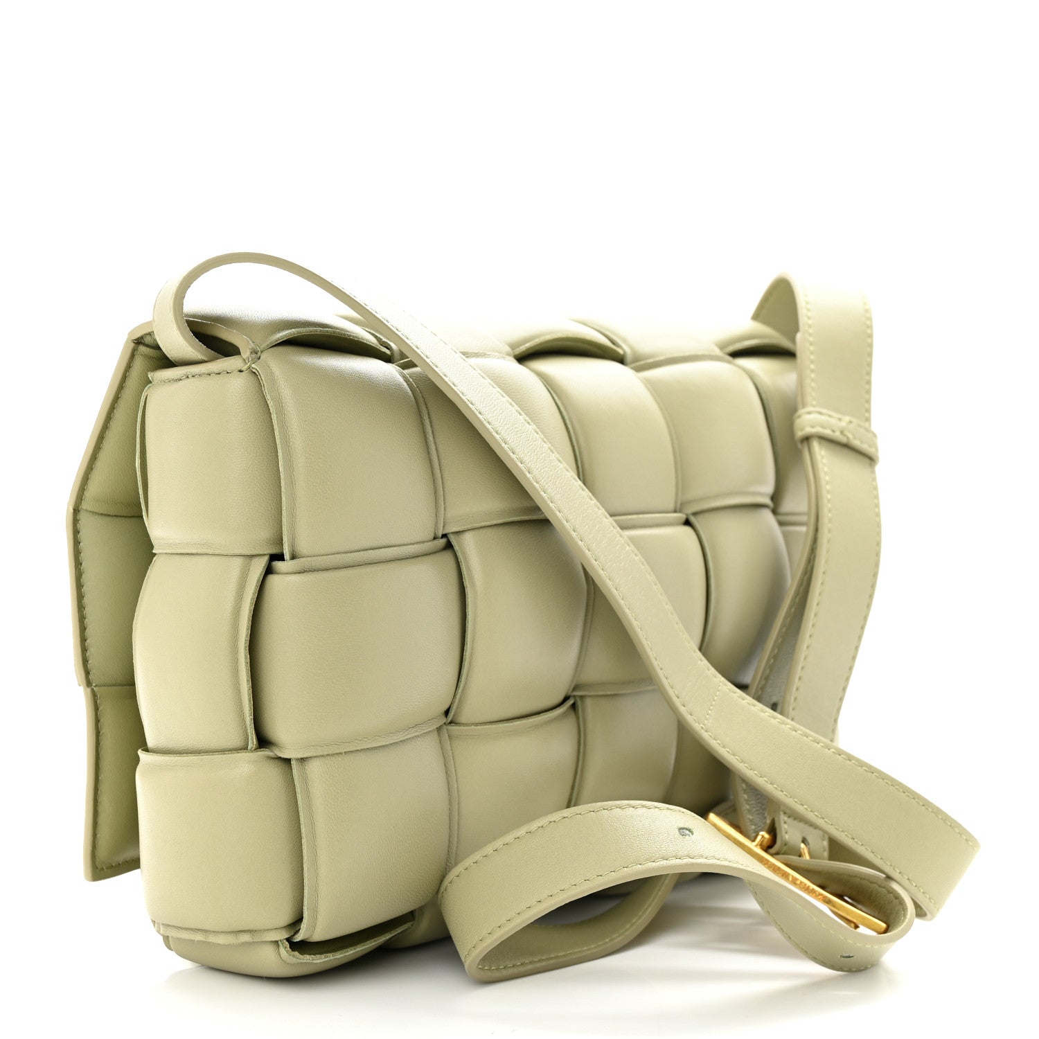 Bottega Veneta Nappa Maxi Intreccio Padded Cassette Crossbody Bag Travertine 3 of 10